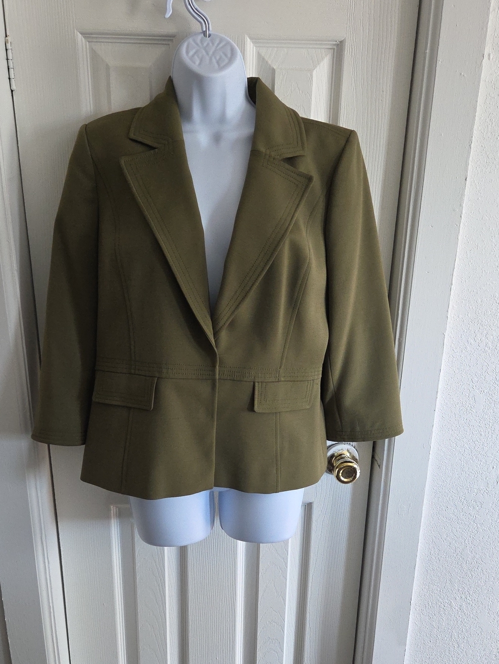 Classiques Entier Olive Green Tailored Blazer